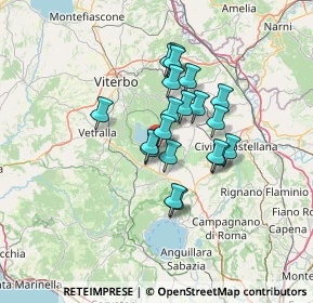 Mappa Strada Pisciarella, 01037 Ronciglione VT, Italia (10.5455)