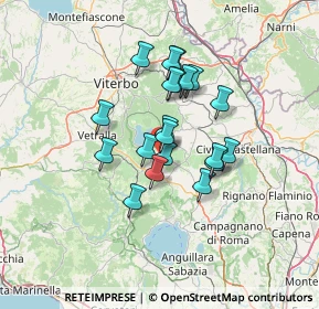 Mappa Largo Don Carlo Gnocchi, 01037 Ronciglione VT, Italia (10.677)