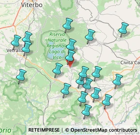 Mappa Largo Don Carlo Gnocchi, 01037 Ronciglione VT, Italia (8.6505)