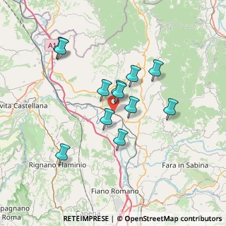 Mappa Via Sabina Nord Km5 02044 13, 02044 Forano RI, Italia (6.35083)