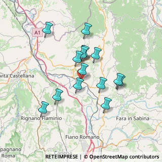 Mappa Via Sabina Nord Km5 02044 13, 02044 Forano RI, Italia (6.448)