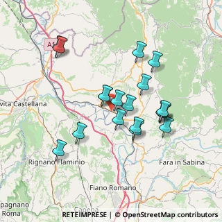 Mappa Via Sabina Nord Km5 02044 13, 02044 Forano RI, Italia (6.86056)