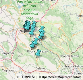 Mappa Via Collarano, 67028 San Demetrio Ne' Vestini AQ, Italia (11.501)