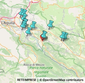 Mappa Via Collarano, 67028 San Demetrio Ne' Vestini AQ, Italia (7.29462)