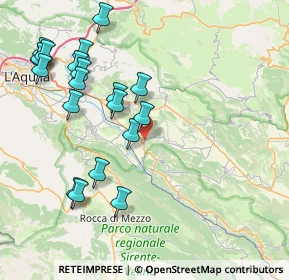 Mappa Via Collarano, 67028 San Demetrio Ne' Vestini AQ, Italia (9.4905)