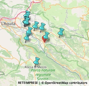 Mappa Via Collarano, 67028 San Demetrio Ne' Vestini AQ, Italia (7.55923)