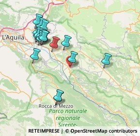 Mappa Via Collarano, 67028 San Demetrio Ne' Vestini AQ, Italia (8.46556)