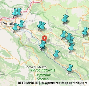Mappa Via Collarano, 67028 San Demetrio Ne' Vestini AQ, Italia (9.43389)