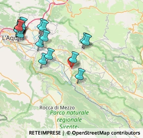 Mappa Via Collarano, 67028 San Demetrio Ne' Vestini AQ, Italia (10.534)