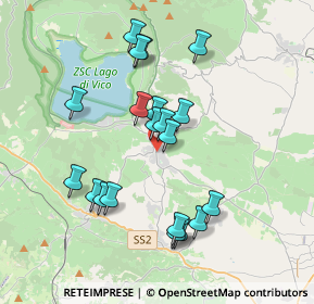 Mappa Via delle Vigne, 01037 Ronciglione VT, Italia (3.676)