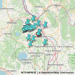 Mappa Via Archimede, 01033 Civita Castellana VT, Italia (10.176)