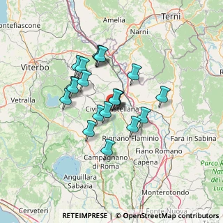 Mappa Via Archimede, 01033 Civita Castellana VT, Italia (11.052)
