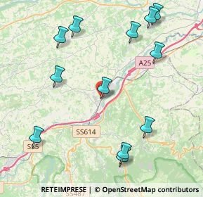 Mappa Piazza Mahatma Gandhi, 65020 Alanno PE, Italia (5.10917)