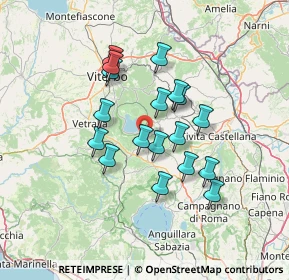 Mappa Via Fratelli Rosselli, 01037 Ronciglione VT, Italia (11.98667)