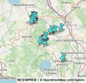 Mappa Via Fratelli Rosselli, 01037 Ronciglione VT, Italia (12.375)