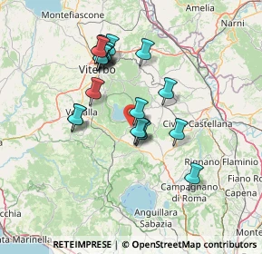 Mappa Via Fratelli Rosselli, 01037 Ronciglione VT, Italia (13.2725)