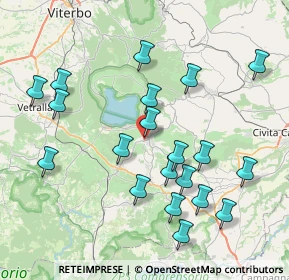 Mappa Via Fratelli Rosselli, 01037 Ronciglione VT, Italia (8.7435)