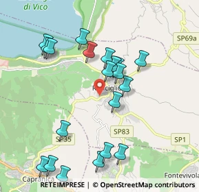 Mappa Via Fratelli Rosselli, 01037 Ronciglione VT, Italia (2.1725)