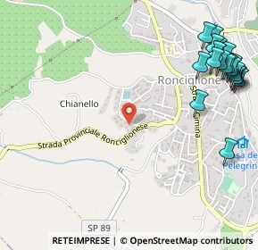 Mappa Via Fratelli Rosselli, 01037 Ronciglione VT, Italia (0.8015)