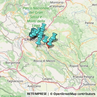 Mappa Via dell' Indipendenza, 67028 San Demetrio Ne' Vestini AQ, Italia (10.9575)