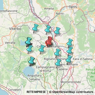 Mappa Via Giuseppe Verdi, 01033 Civita Castellana VT, Italia (13.1635)