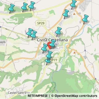 Mappa Via Giuseppe Verdi, 01033 Civita Castellana VT, Italia (2.51923)