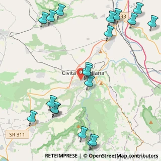 Mappa Via Giuseppe Verdi, 01033 Civita Castellana VT, Italia (6.2695)