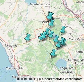 Mappa 01010 Villa San Giovanni in Tuscia VT, Italia (12.2395)