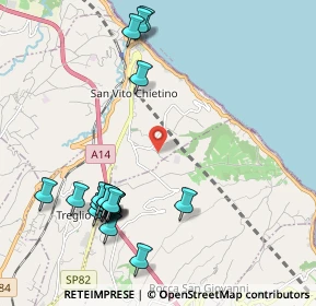 Mappa Contrada Balsamate, 66038 San Vito Chietino CH, Italia (2.4815)