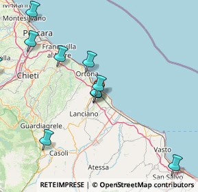 Mappa Contrada Balsamate, 66038 San Vito Chietino CH, Italia (33.74385)