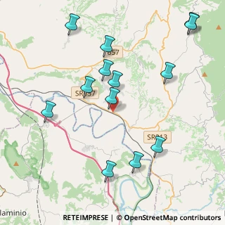 Mappa SS Sabina, 02044 Forano RI (4.77385)