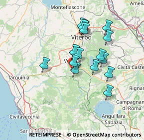 Mappa Via Battisti, 01010 Villa San Giovanni in Tuscia VT, Italia (12.16529)