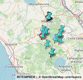 Mappa Via Battisti, 01010 Villa San Giovanni in Tuscia VT, Italia (12.058)