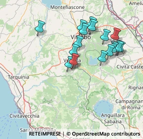 Mappa Via Battisti, 01010 Villa San Giovanni in Tuscia VT, Italia (14.74875)