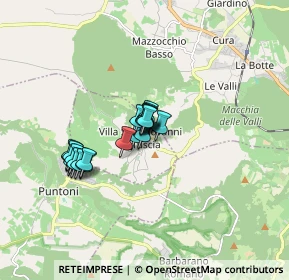 Mappa Via Battisti, 01010 Villa San Giovanni in Tuscia VT, Italia (1.203)