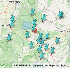 Mappa Località Mattatoio, 01037 Ronciglione VT, Italia (8.5475)