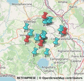 Mappa Località Mattatoio, 01037 Ronciglione VT, Italia (9.7315)
