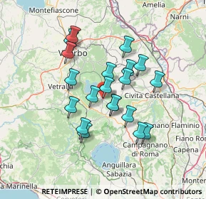 Mappa Località Mattatoio, 01037 Ronciglione VT, Italia (11.923)
