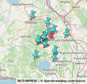 Mappa Località Mattatoio, 01037 Ronciglione VT, Italia (8.68467)