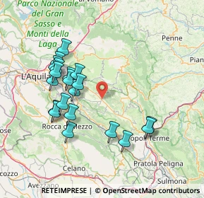 Mappa Via C.battisti snc, 67020 San Pio delle Camere AQ, Italia (15.4365)