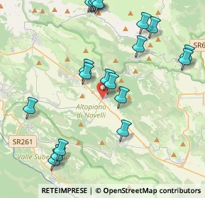 Mappa Via C.battisti snc, 67020 San Pio delle Camere AQ, Italia (5.0465)