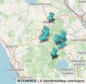 Mappa Vicolo del Macello Vecchio, 01010 Villa San Giovanni in Tuscia VT, Italia (10.5375)