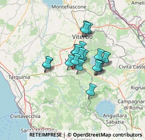 Mappa Vicolo del Macello Vecchio, 01010 Villa San Giovanni in Tuscia VT, Italia (9.334)