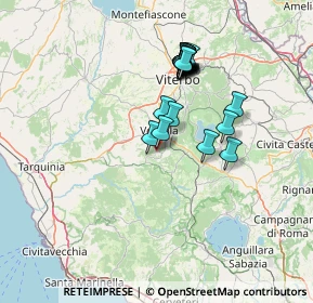 Mappa Vicolo del Macello Vecchio, 01010 Villa San Giovanni in Tuscia VT, Italia (12.8245)