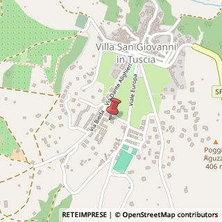 Mappa Corso Umberto I, 72, 01010 Villa San Giovanni in Tuscia, Viterbo (Lazio)
