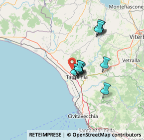 Mappa Strada Bandita del Casalnuovo, 01016 Tarquinia VT, Italia (11.03917)