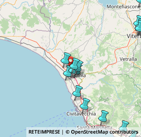 Mappa Strada Bandita del Casalnuovo, 01016 Tarquinia VT, Italia (23.50118)