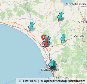 Mappa Strada Bandita del Casalnuovo, 01016 Tarquinia VT, Italia (14.49692)