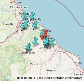 Mappa Località Piane di Maggio, 66026 Ortona CH, Italia (10.90875)