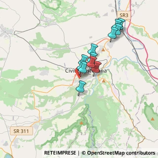 Mappa Via dei Veienti, 01033 Civita Castellana VT, Italia (2.99)